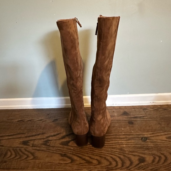 J. Crew Factory Brown Suede Knee-High Boots - Picture 7 of 11